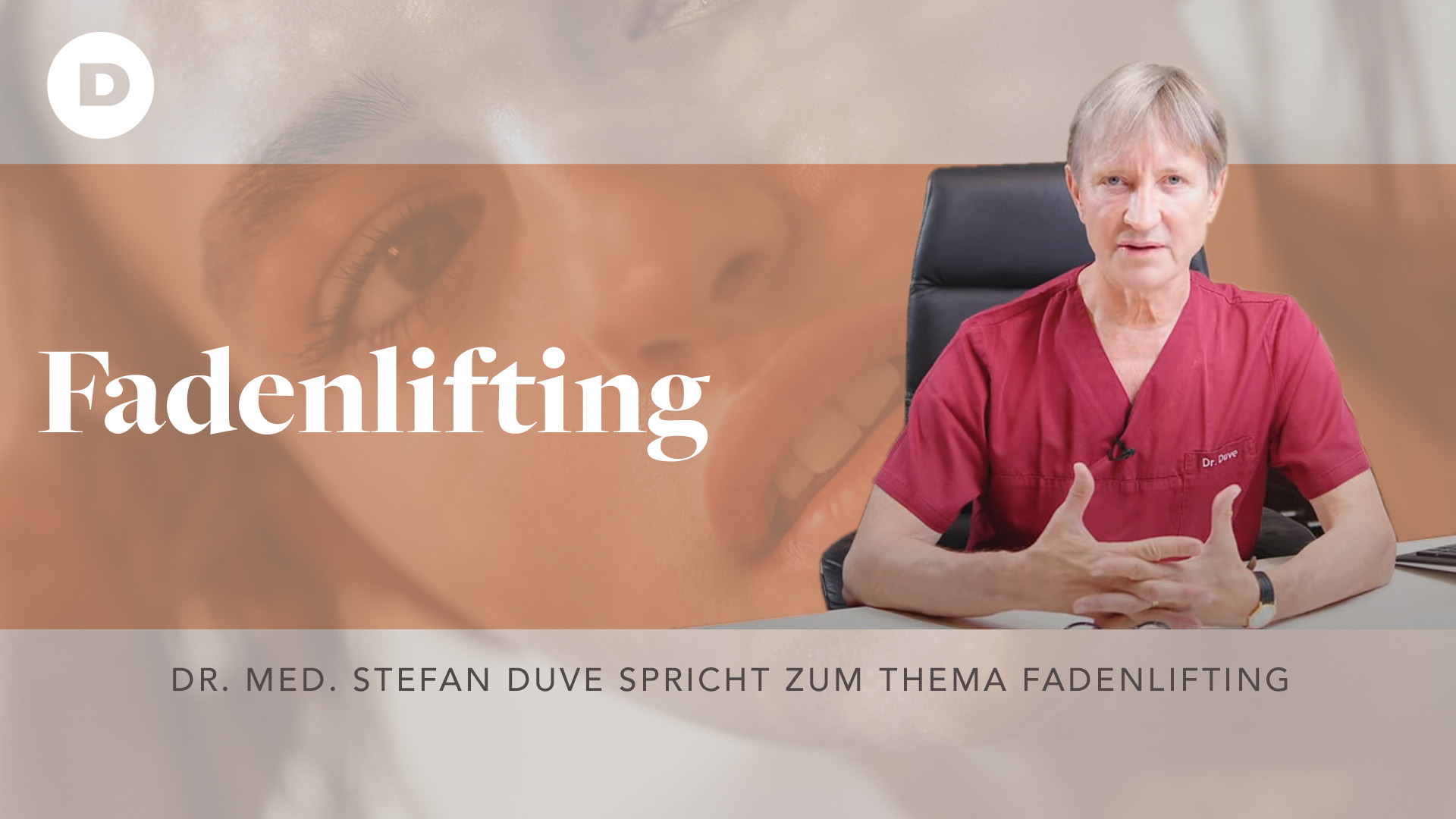 Thumbnail Fadenlifting Dr. Duve am Schreibtisch